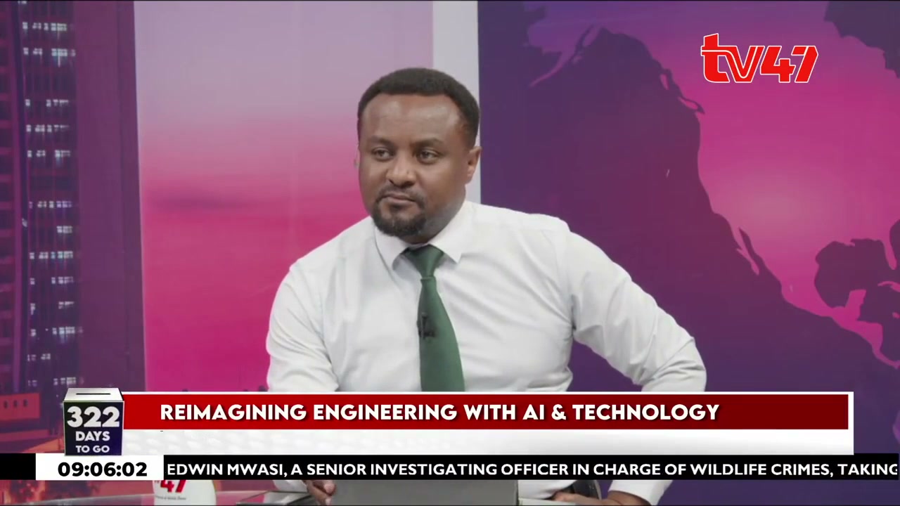Engineering Hub founder John Michael in the TV47 Breakfast studio